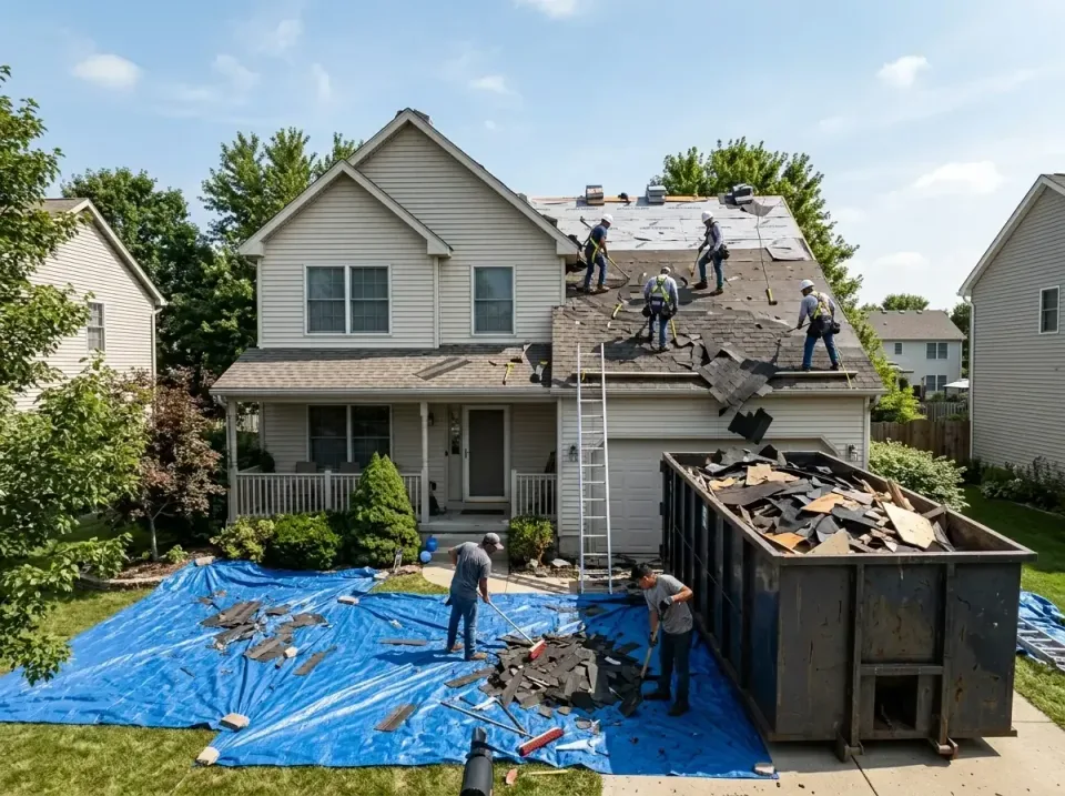 roof-replacement-debris-remova-004 — frequently asked questions, Cheapest Dumpster Rentals in Welcome, SC